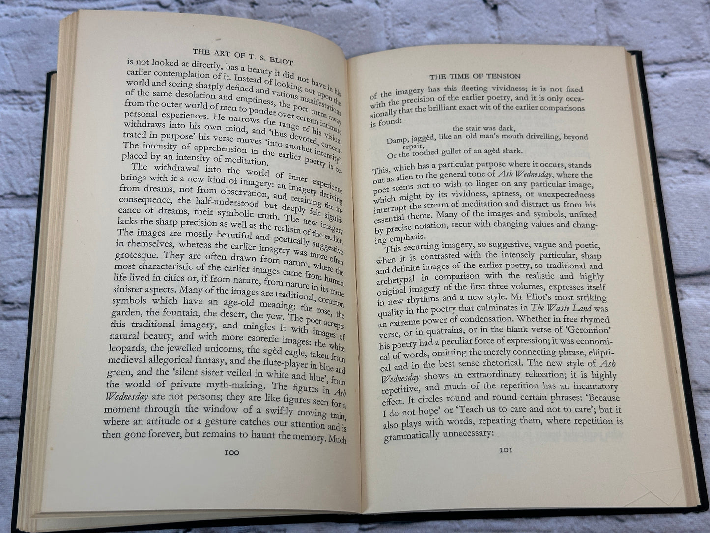 The Art of T. S. Eliot