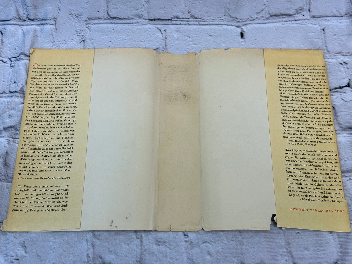 Das Andere Geschlecht (The Second Sex)