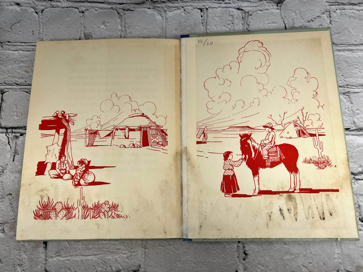 The Little Indian Weaver by Madeline Brandeis, 1928 - interior pages