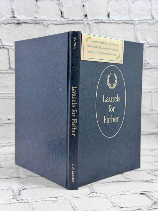 Laurels for Father by Ralph L. Woods, 1967 C. R. Gibson Company hardcover - spine and front board