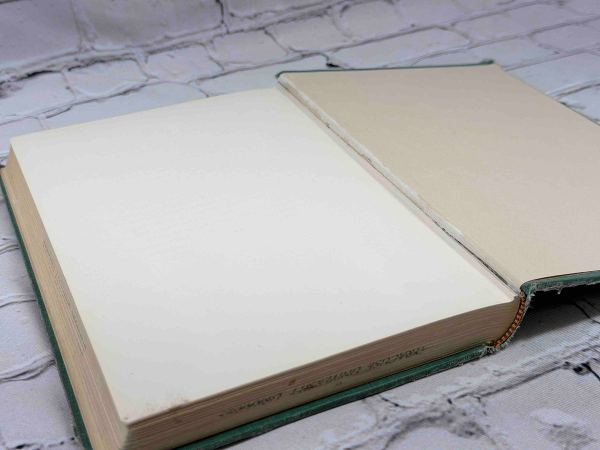 Big Woods by William Faulkner, 1955 Random House hardcover - rear endpapers