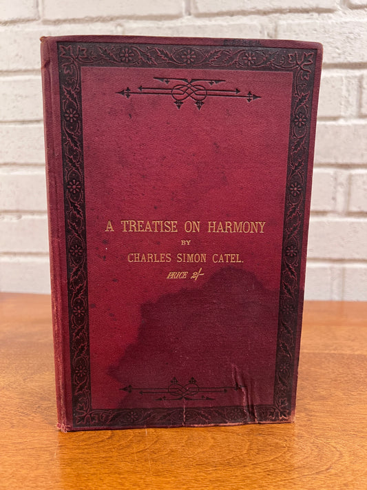 A Treatise on Harmony by Charles Simon Catel 1800s