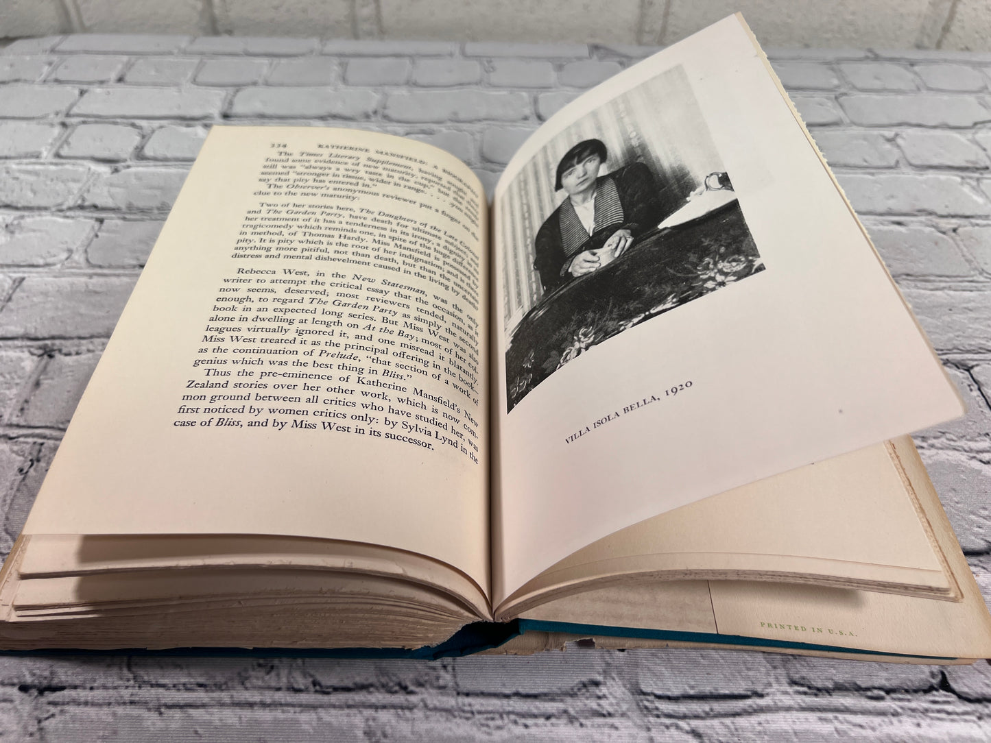 Katherine Mansfield A Biography