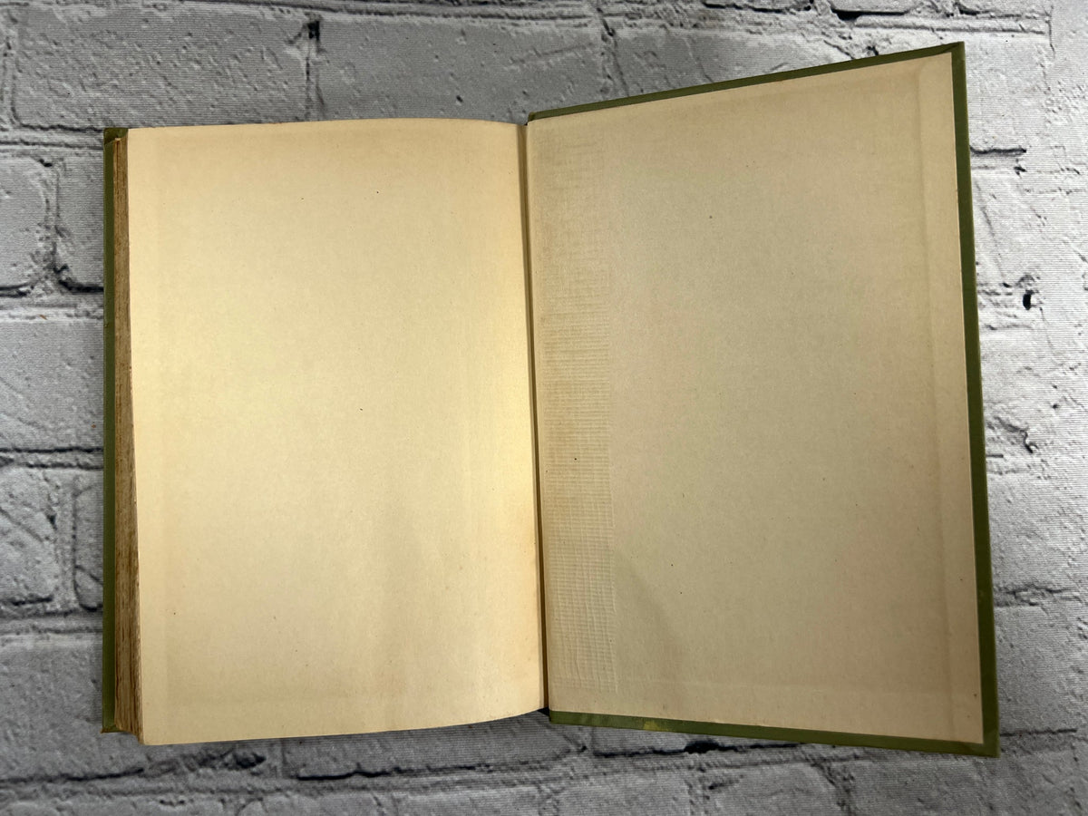 Lost Island by James Norman Hall, 1944 Little, Brown hardcover - rear endpapers