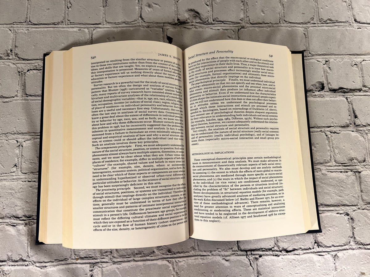Social Psychology: Sociological Perspectives