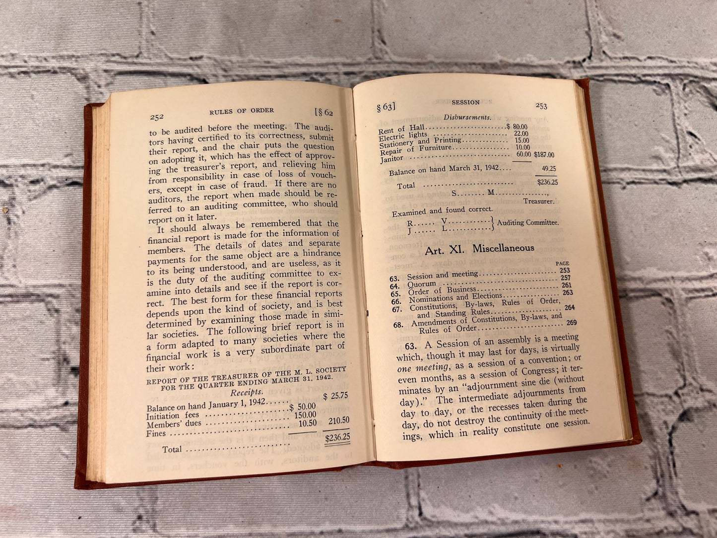 Robert's Rules of Order