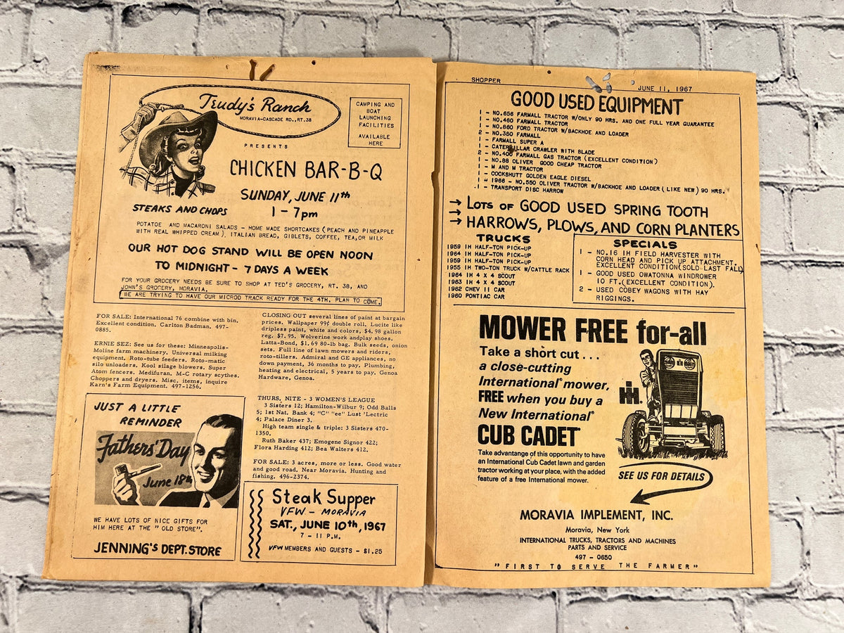 The Southern Cayuga County Shopper June 8, 1967