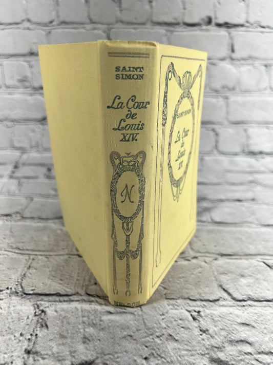 La Cour de Louis XIV by Saint-Simon, 1930 Nelson - spine