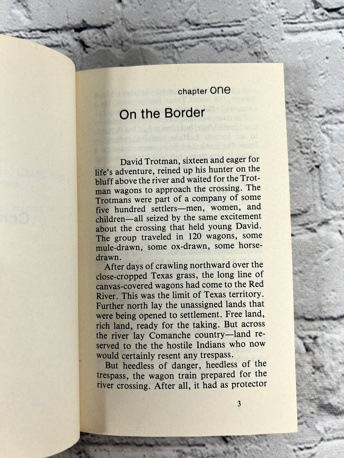Comanche Country by Elgin Groseclose, 1982 - chapter opening