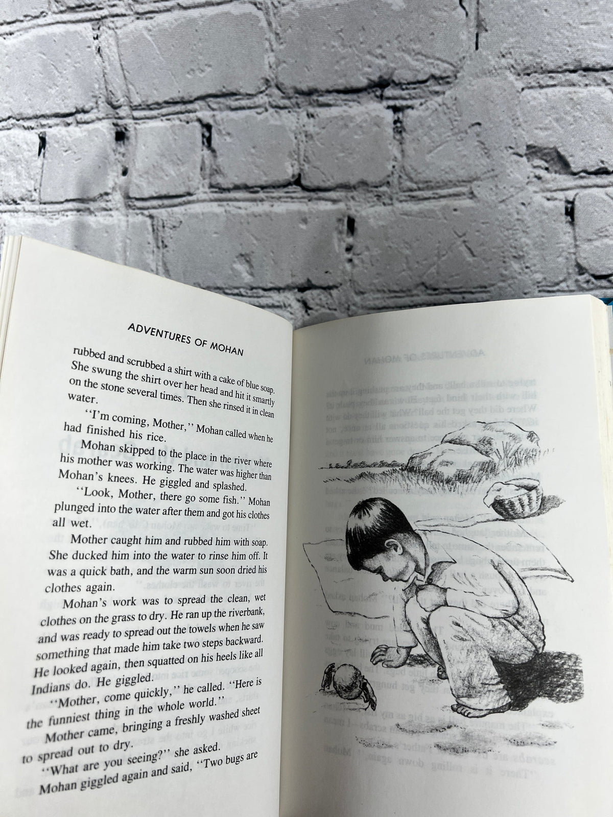 Adventures of Mohan by Ella Grove, 1990 - interior pages