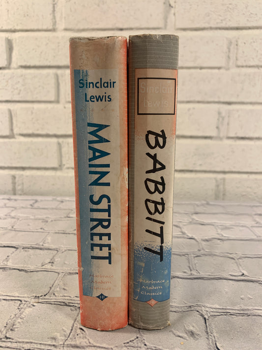 Babbitt and Main Street by Sinclair Lewis, 1948 & 1950 hardcovers - photo 2