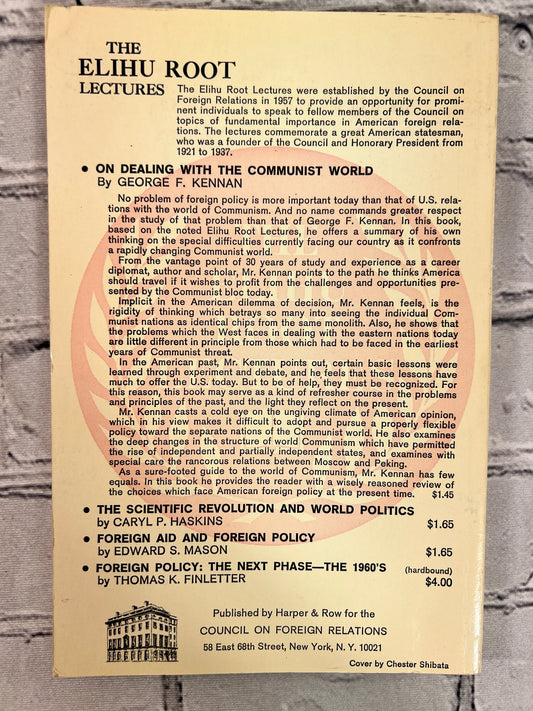 On Dealing with the Communist World by George F. Kennan, 1965 paperback - photo 2