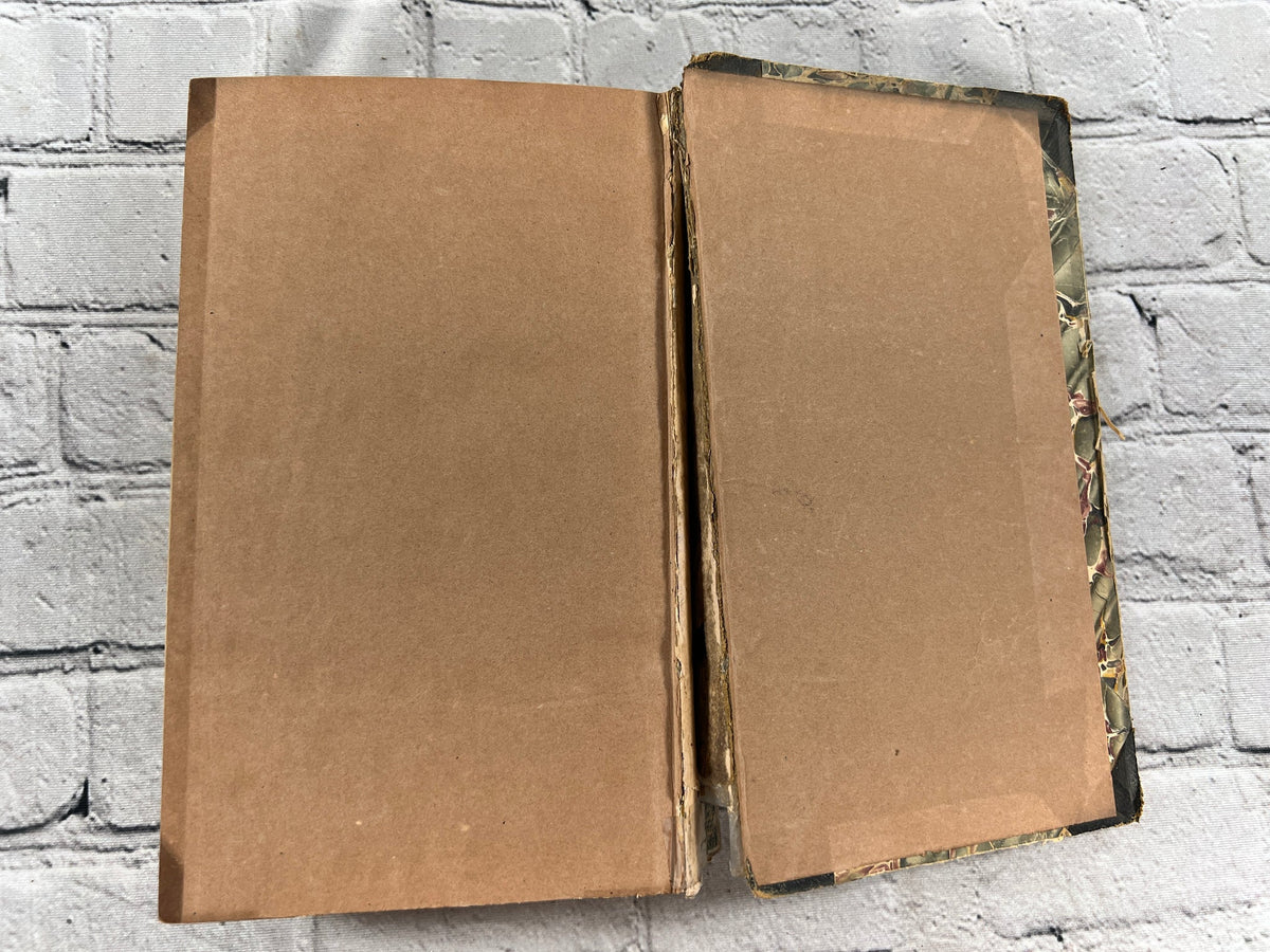 Harper's Select Novels Vol. 3 (Harper & Brothers, 1842) - inside covers and boards