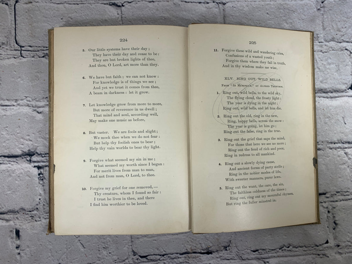 The Progressive Course in Reading Fifth Book Part II by Aldrich and Forbes, 1900 Butler, Sheldon hardcover - text pages