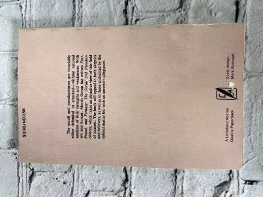 Fact, Fraud, and Fantasy by Morris Goran, 1980 Littlefield, Adams paperback - rear cover