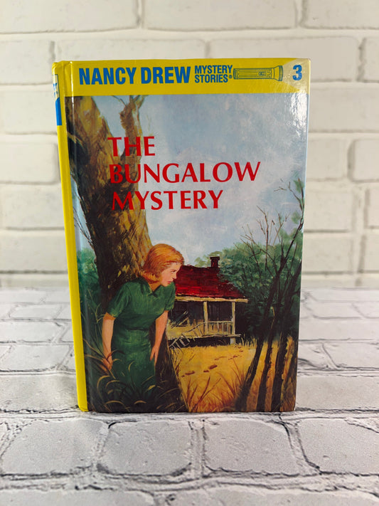Nancy Drew #3: The Bungalow Mystery by Carolyn Keene, 1988 Grosset & Dunlap hardcover - photo 2