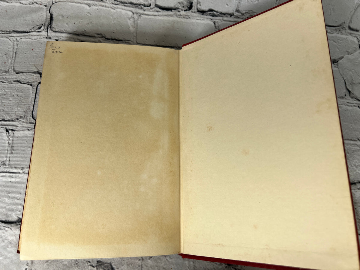 The Mind in the Making by James Harvey Robinson, 1923 Harper & Brothers hardcover - rear free endpaper with pencil notes