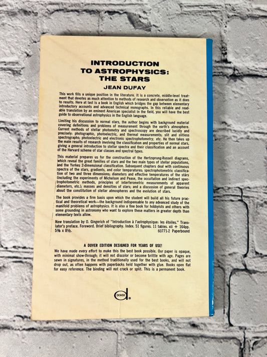 Introduction to Astrophysics: The Stars