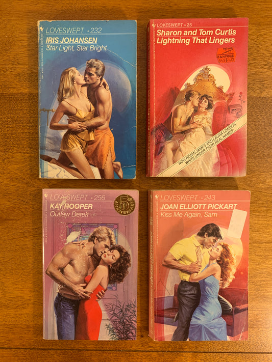 Love swept Romance Novels [Lot of 4, 1980s]