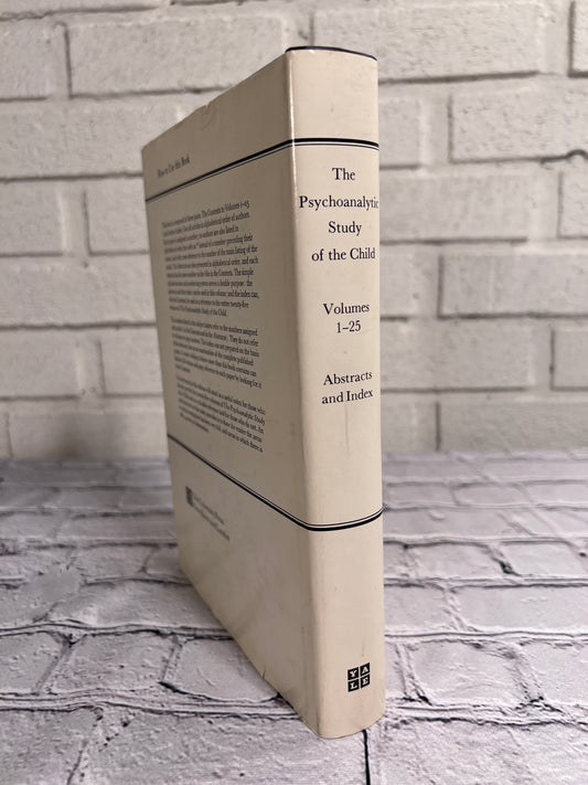 The Psychoanalytic Study of the Child (Abstracts and Index to Volumes 1-25)