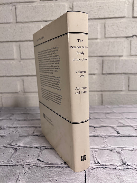 The Psychoanalytic Study of the Child (Abstracts and Index to Volumes 1-25)
