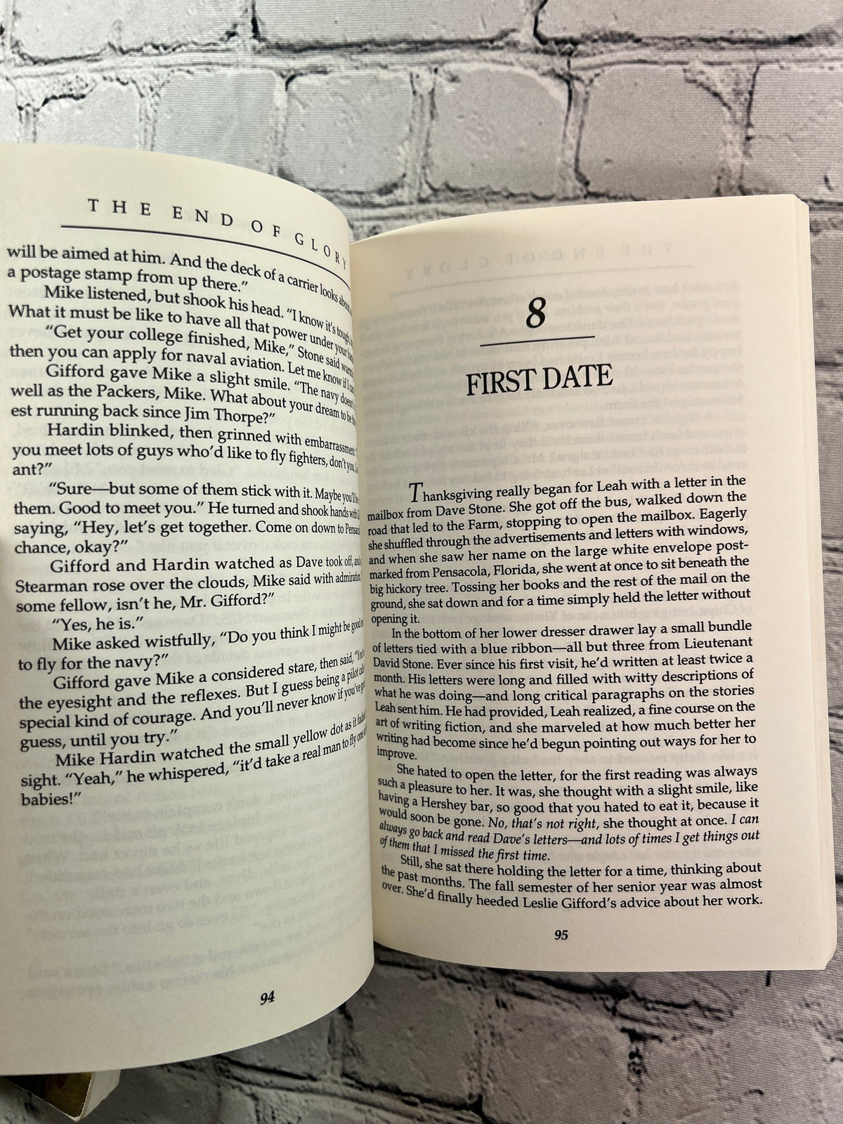 The Price of Liberty series books 1-4 by Gilbert Morris and Bobby Funderburk, Word Publishing paperback lot - The End of Glory chapter 8 pages