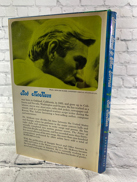 Stanyan Street & Other Sorrows by Rod McKuen (1966, Hardcover)