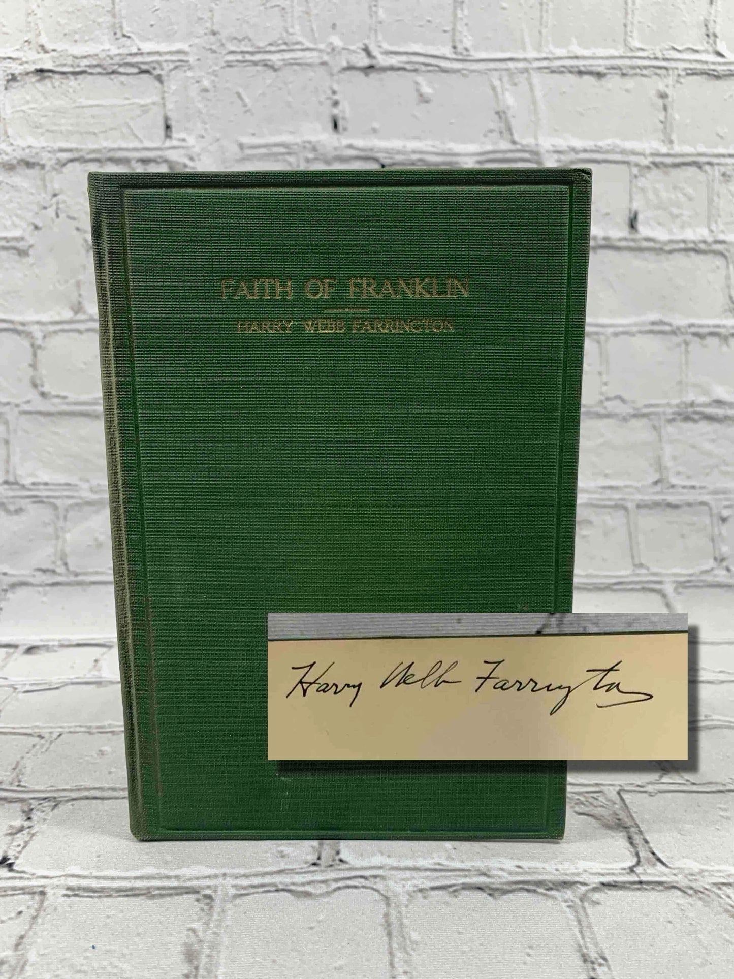 Faith of Franklin (Signed)