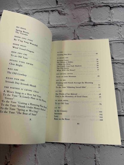 One Hundred More Poems from the Chinese: Love and the Turning Year