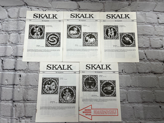 SKALK 1-5 særnummer 1994 [Danish Language · Denmark History Cultural · Lot of 5]