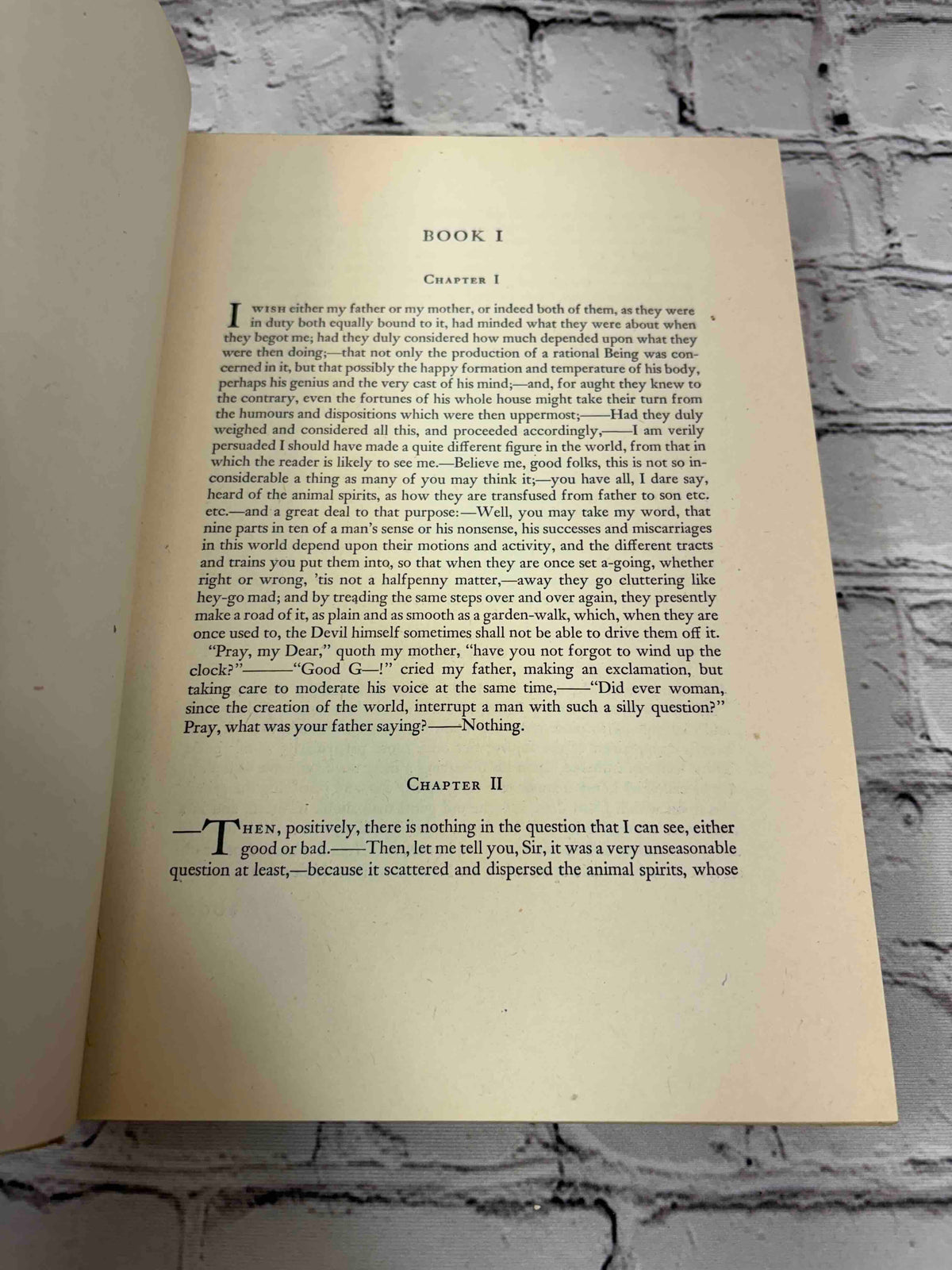 Life and opinions of Tristram Shandy