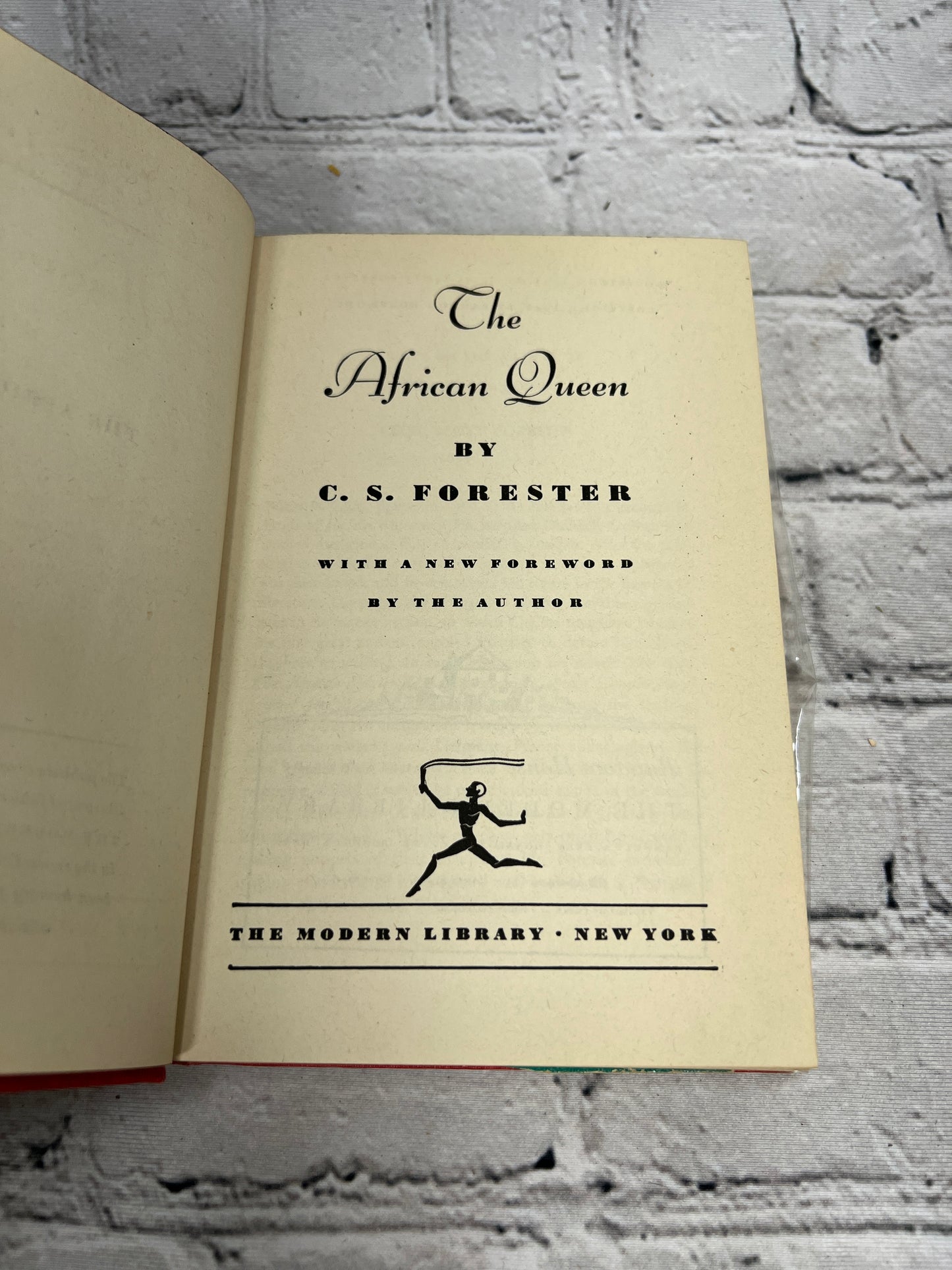 The African Queen by C.S. Forester [Modern Library · 1940]