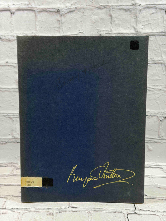 Benjamin Britten A Complete Catalogue of His Works