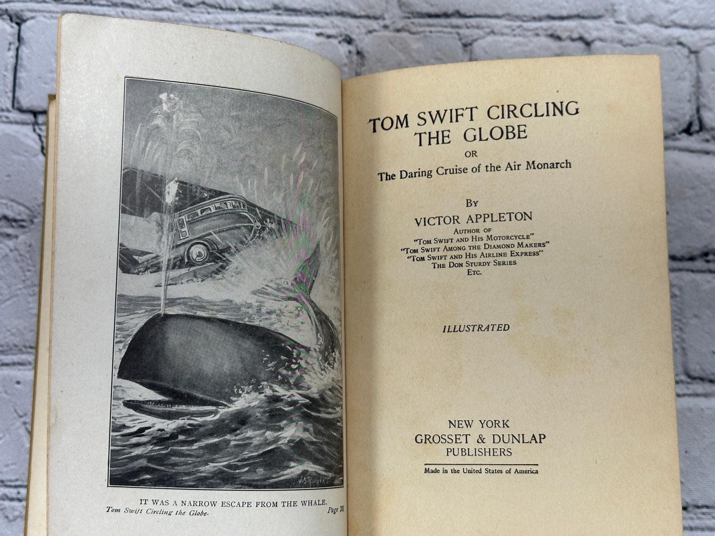 Tom Swift Circling the Globe by Victor Appleton [1927]