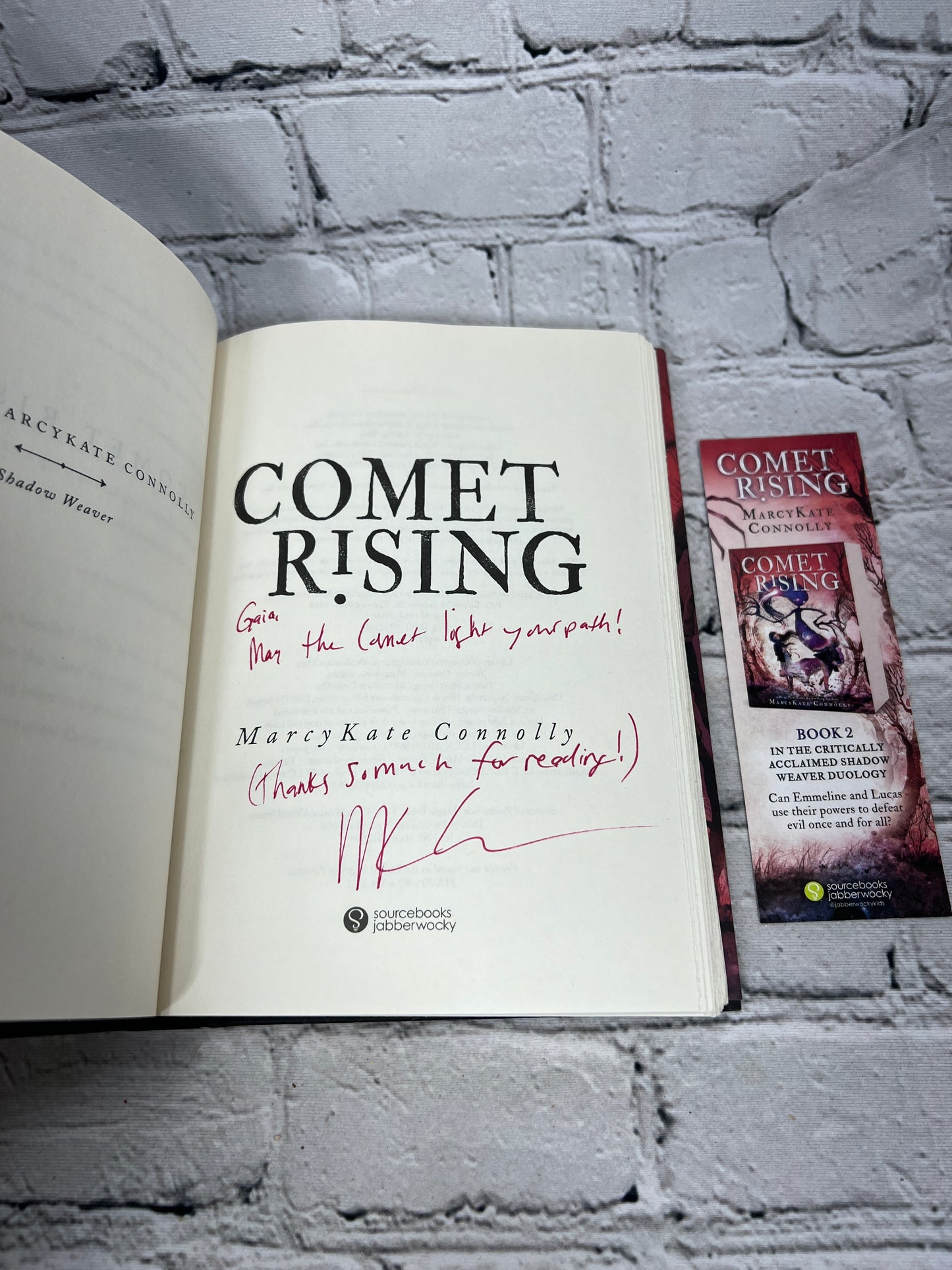 Comet Rising by MarcyKate Connolly [Signed · 1st Edition · 2019]