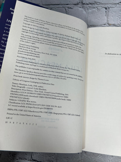 Dragonfly by Leila Meacham [1st Edition · 2019]