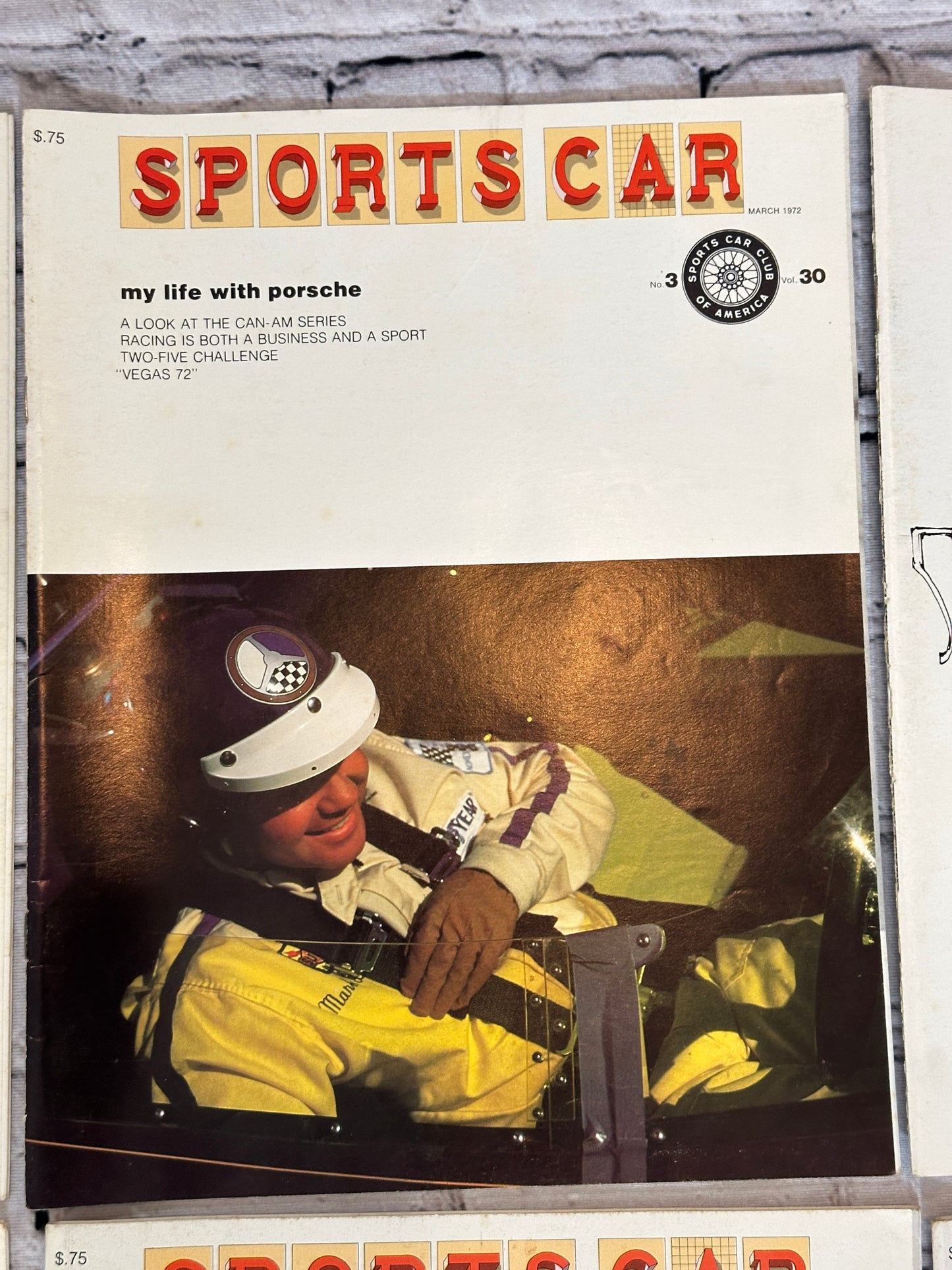 Sports Car Magazine 1972 Complete [12 issues · Sports Car Club of America]