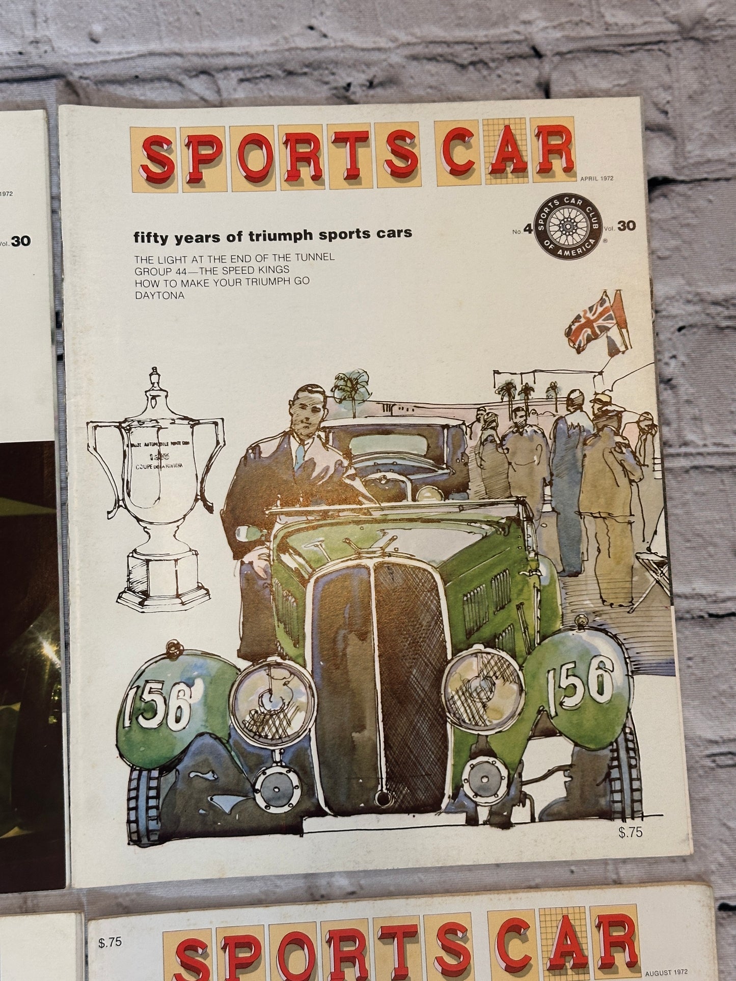 Sports Car Magazine 1972 Complete [12 issues · Sports Car Club of America]