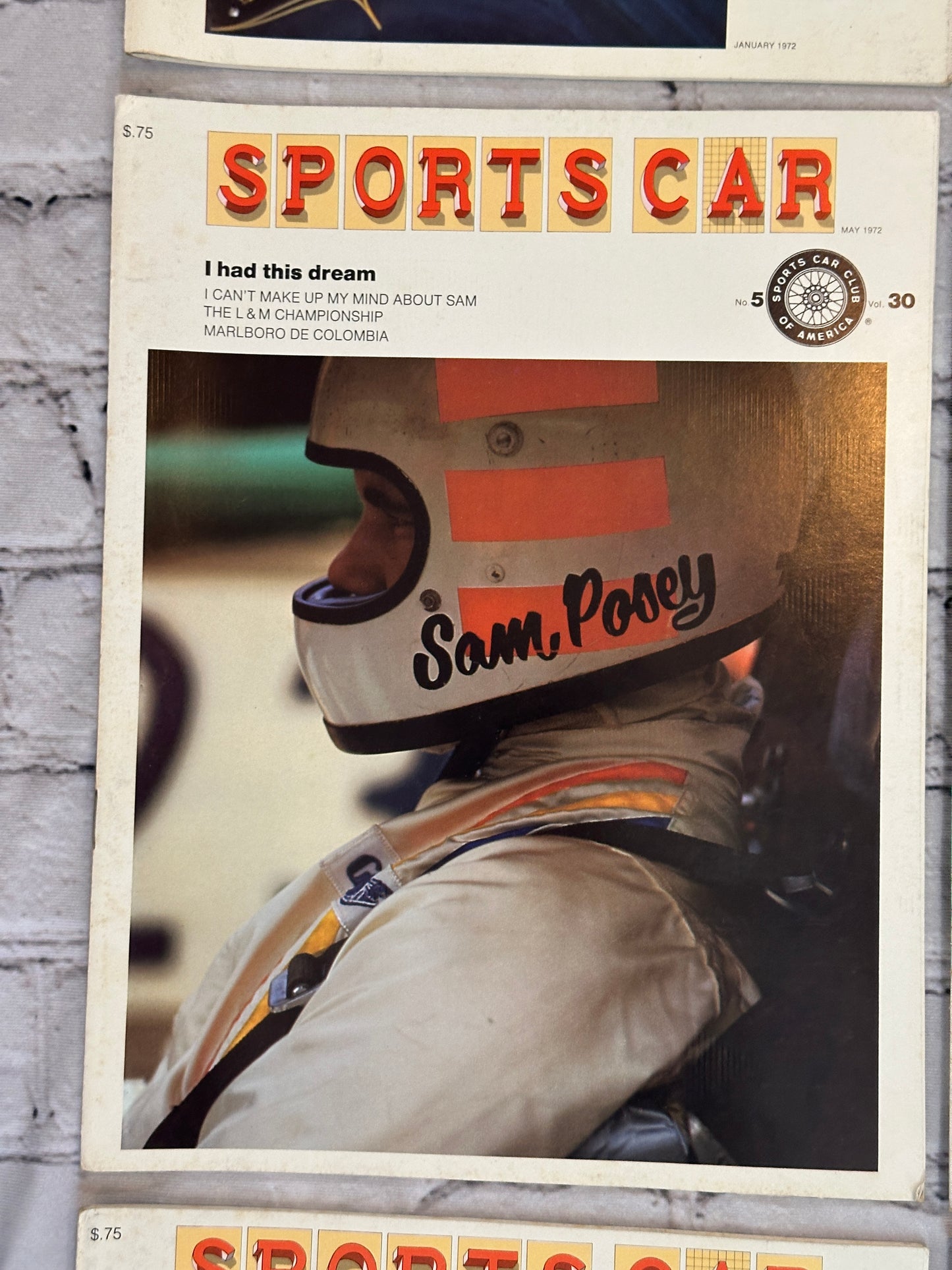 Sports Car Magazine 1972 Complete [12 issues · Sports Car Club of America]