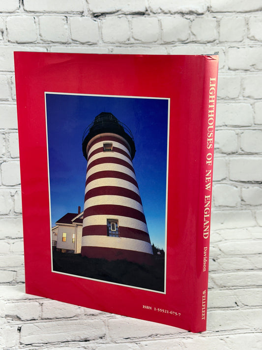 Lighthouses of New England by Donald W. Davidson [1st Ed ition · 1990]