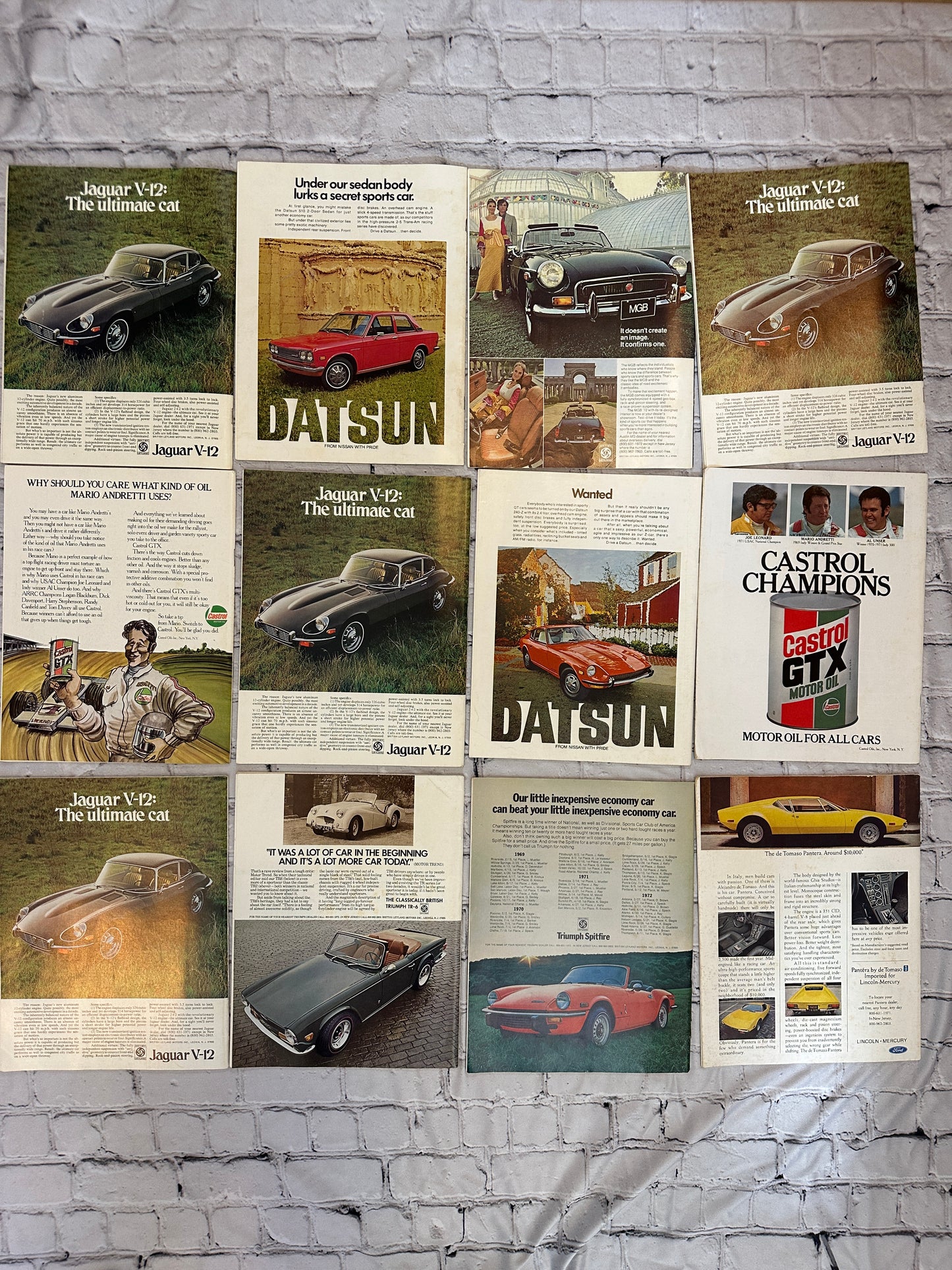 Sports Car Magazine 1972 Complete [12 issues · Sports Car Club of America]