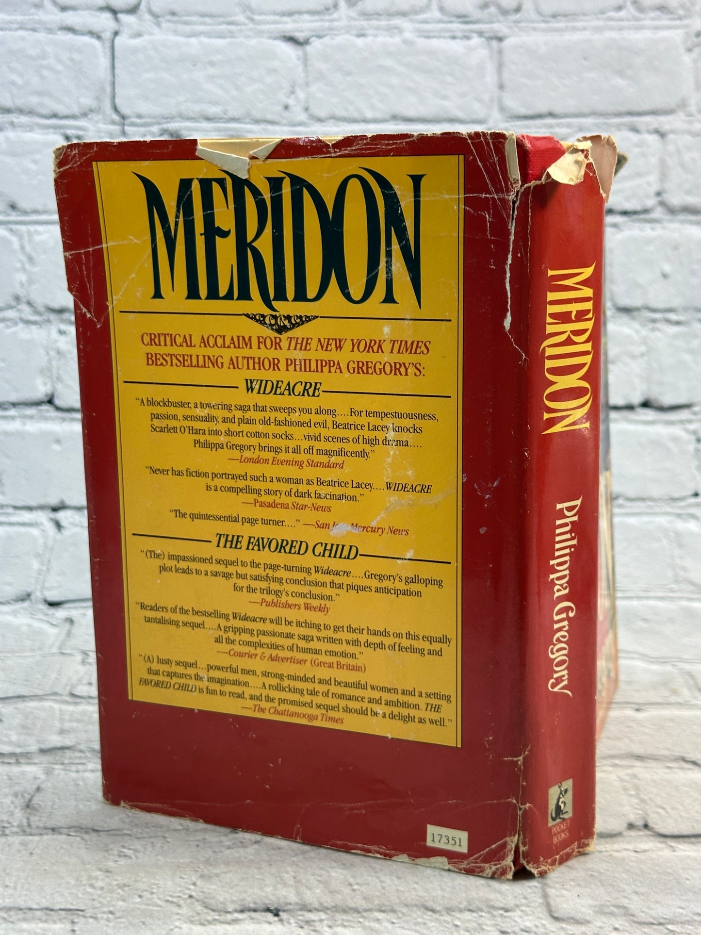 Meridon by Philippa Gregory [1990]