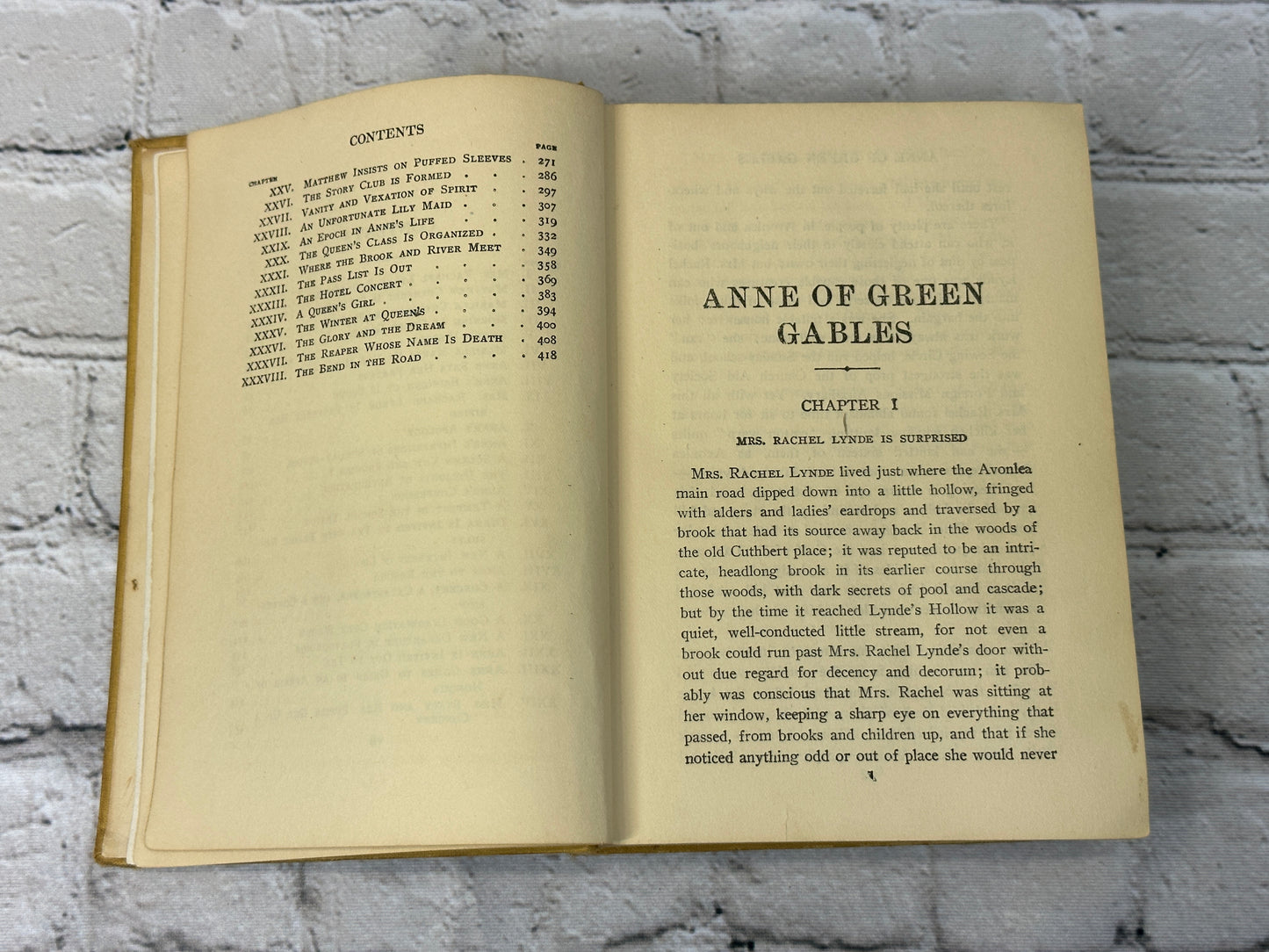 Anne of Green Gables By L.M. Montgomery, Illustrated [1914 · 38th Impression]