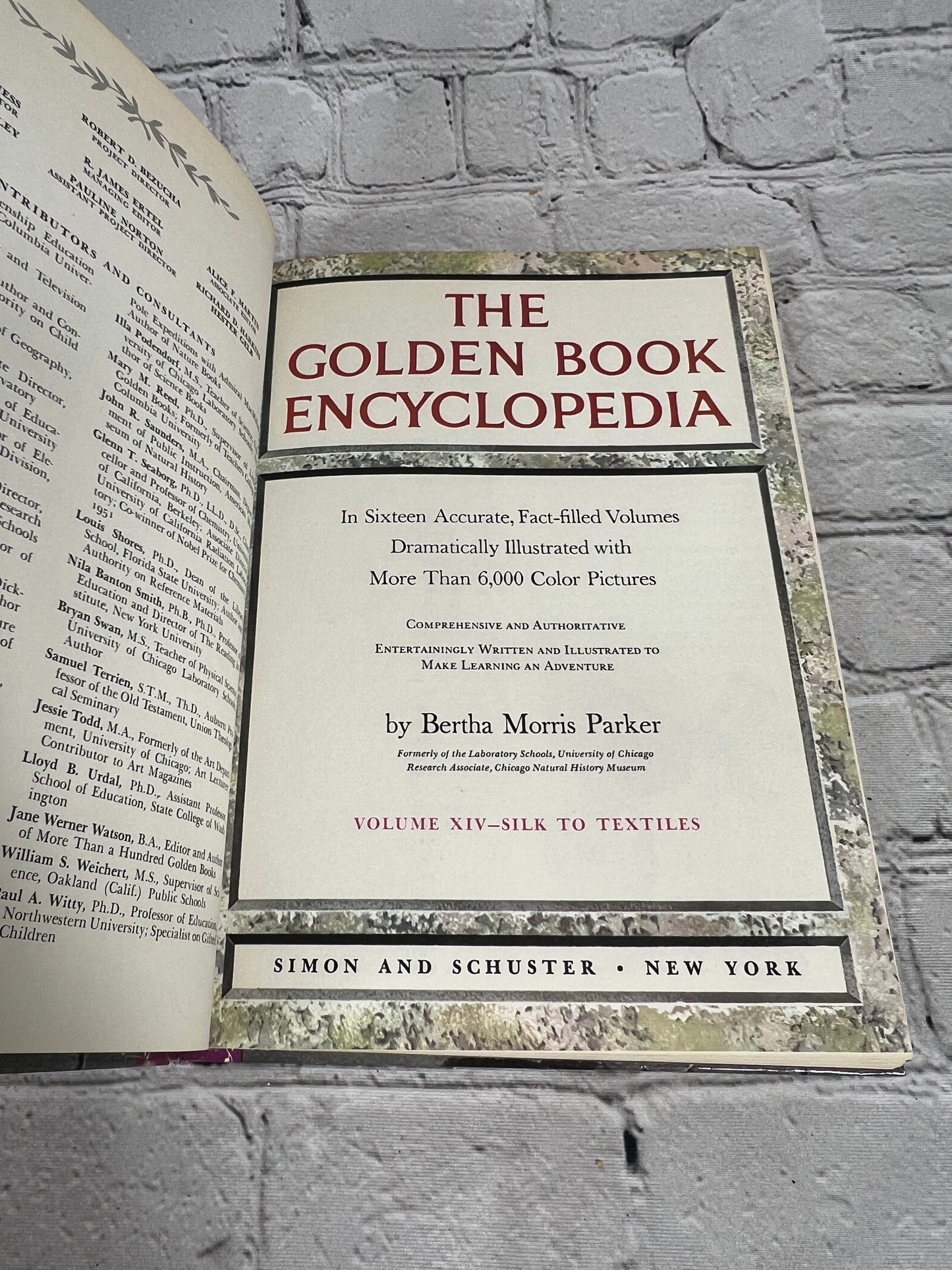 The Golden Book Encyclopedia Book 14 by Bertha Parker [Simon & Schuster · 1959]