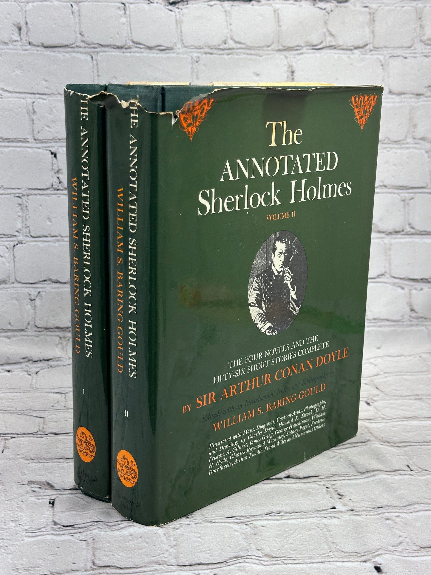 Annotated Sherlock Holmes 2 Vol. Set By William Baring-Gould [2nd Ed. · 1971]