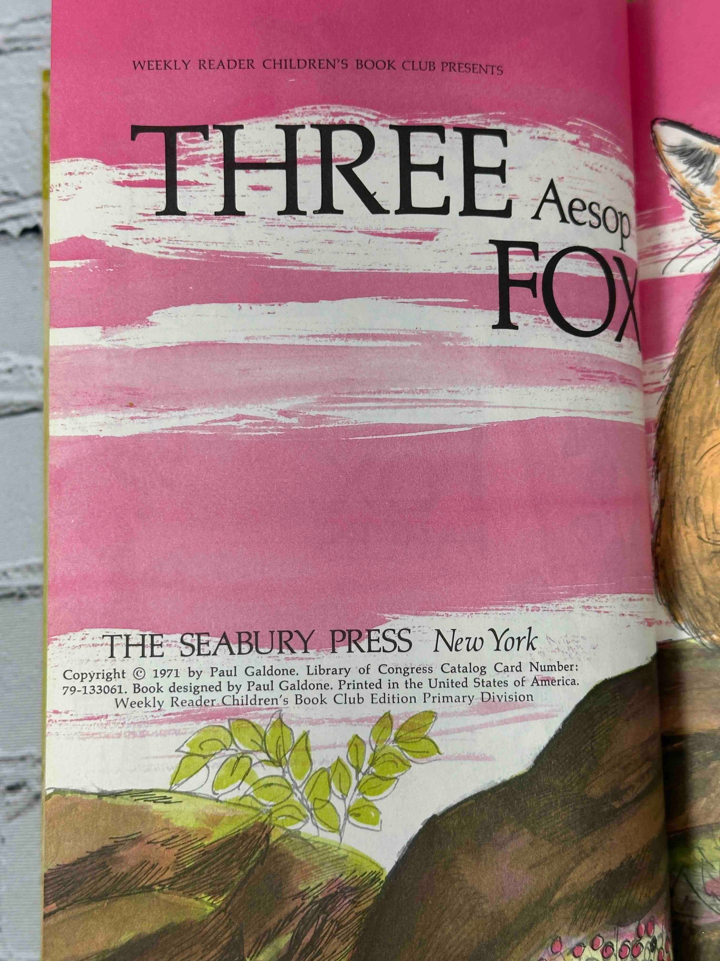 Three Aesop Fox Fables