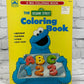 Golden A Big Coloring Book The Sesame Street Coloring Book by Carol Nicklaus [1987]