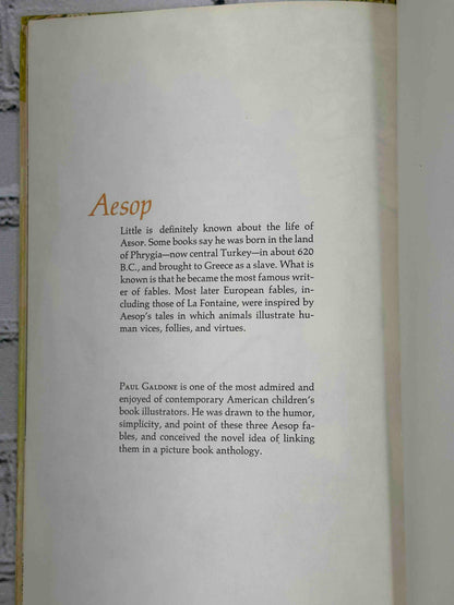 Three Aesop Fox Fables