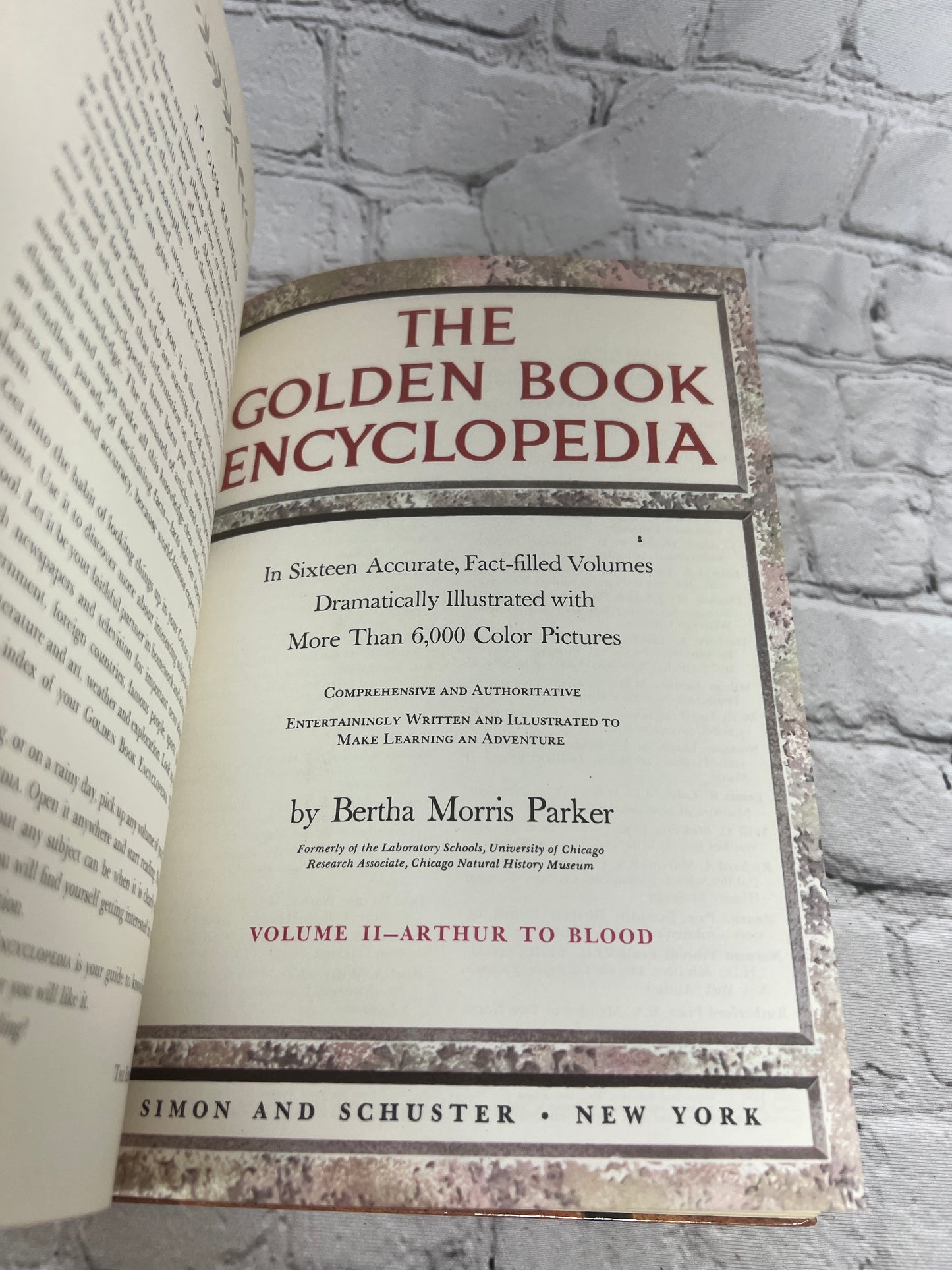 The Golden Book Encyclopedia Book 2 by Bertha Parker [Simon & Schuster · 1959]