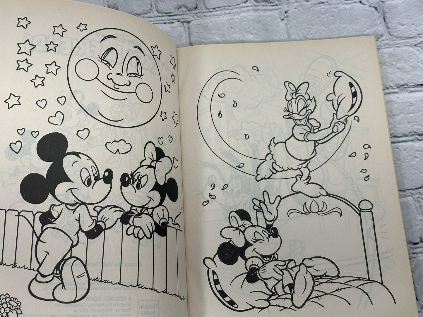 Golden Books A Giant Coloring Book Mickey & Friends [1994]